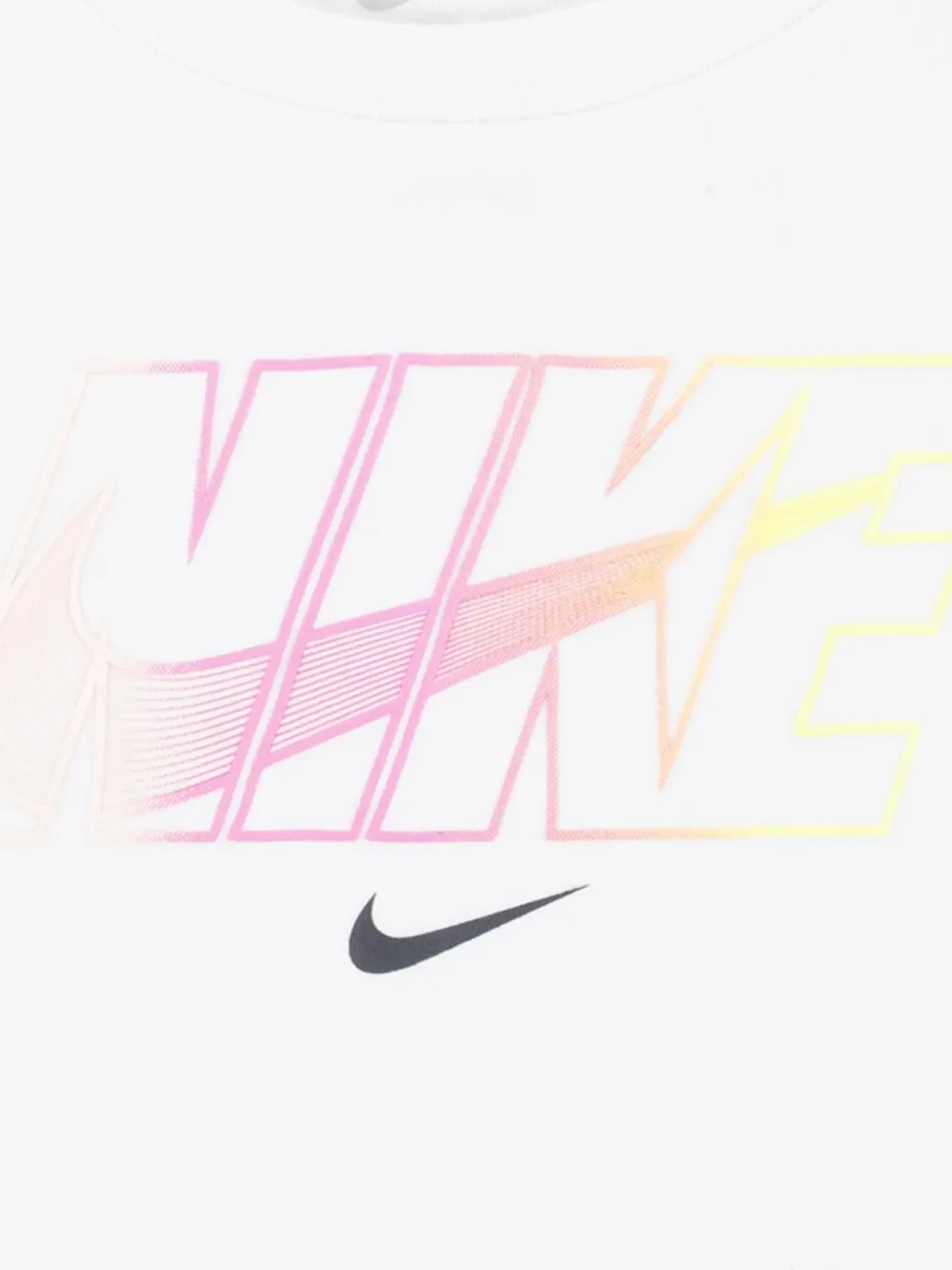 Nike Kids Swoosh Motion shirt en shorts Zwart