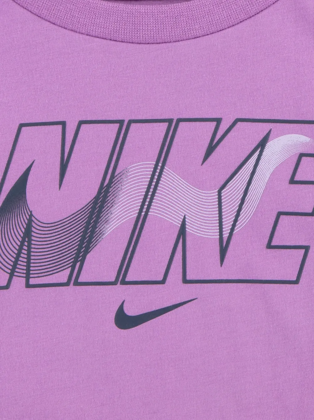 Nike Kids Swoosh Motion shirt en shorts Blauw