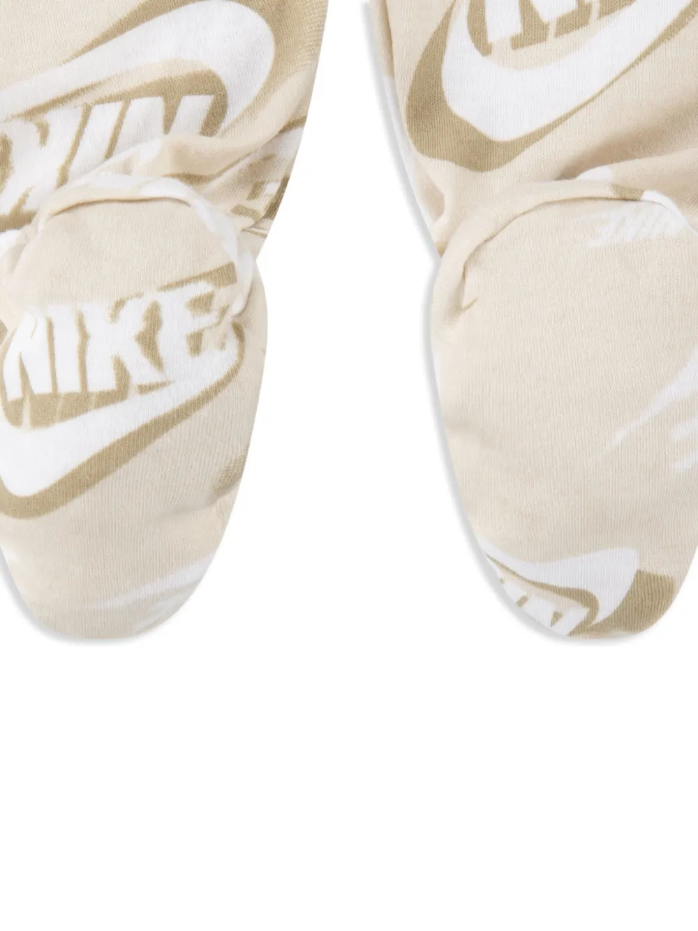 Nike Kids Fleece romper Beige