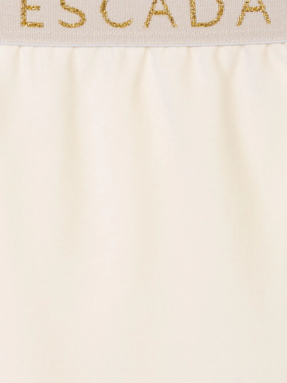 Escada Kids Broek met logoprint - Beige