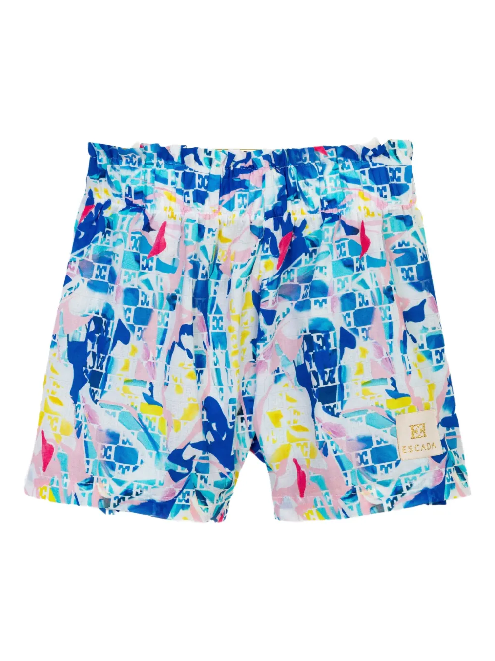 Escada Kids shorts con pretina elástica | azul | Image 1