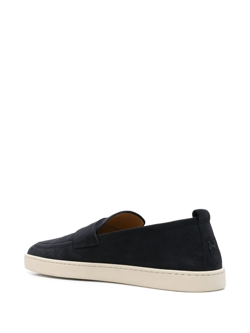 Henderson Baracco suede loafers Blue