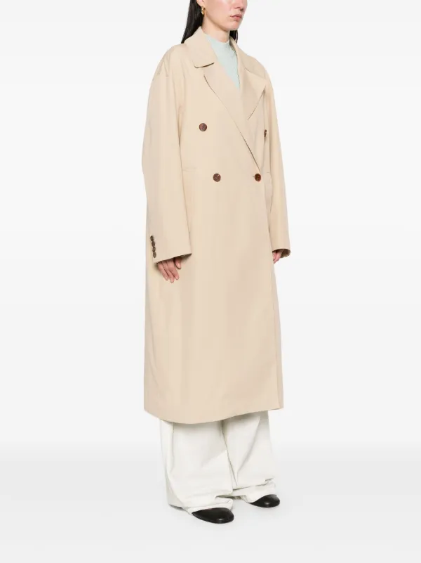 [LOW CLASSIC] / ☆ 25SS DOUBLE TRENCH COAT / BEIGE Low Classic Double Trench Coat | Neutrals | FARFETCH