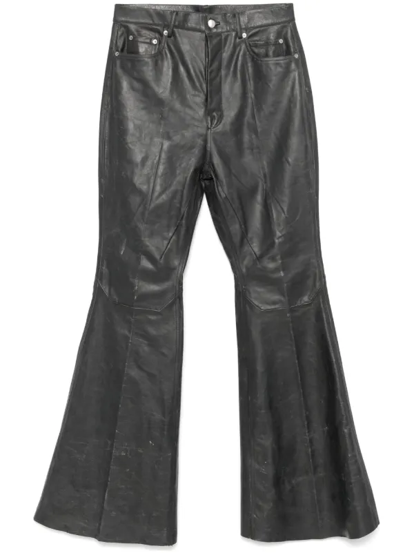 Christopher Evansさん専用 Rick Owens Bolan ブーツカットパンツ | ブラック | FARFETCH JP
