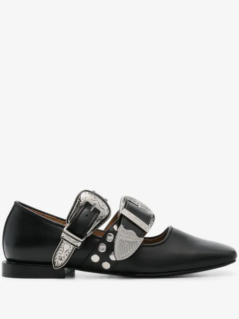 Toga Pulla flats con detalle de hebilla