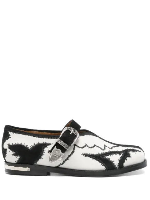 Toga Pulla flats de gamuza