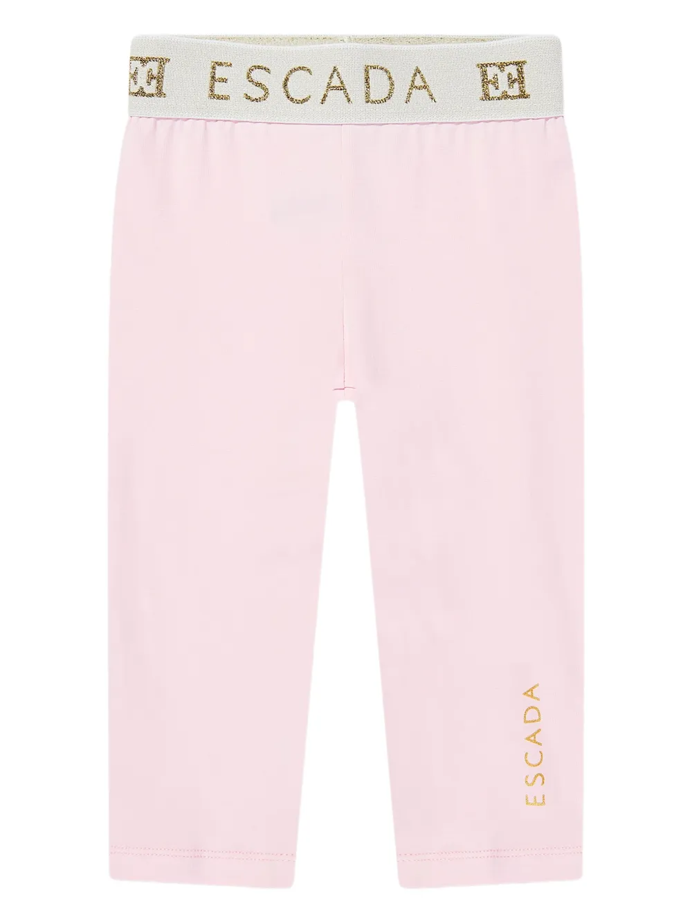 Escada Kids logo-waistband leggings | Pink | Image 1