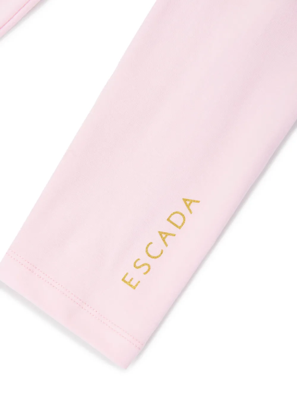 Escada Kids Legging met logoband Roze