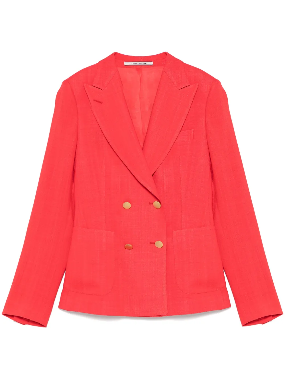 Tagliatore double-breasted blazer | Red | Image 1