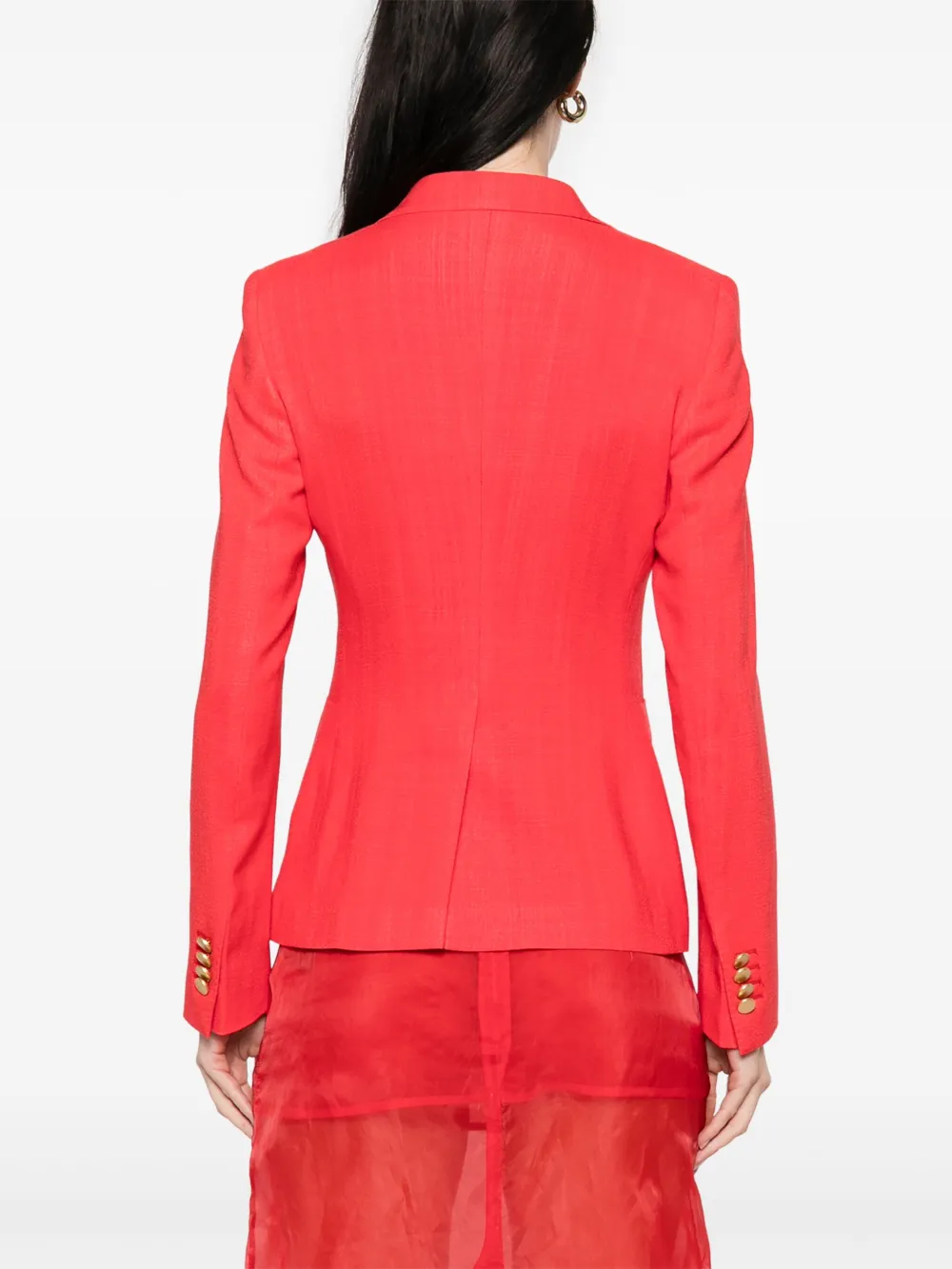 Tagliatore Blazer met dubbele rij knopen Rood
