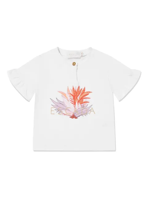 Escada Kids floral-print T-shirt