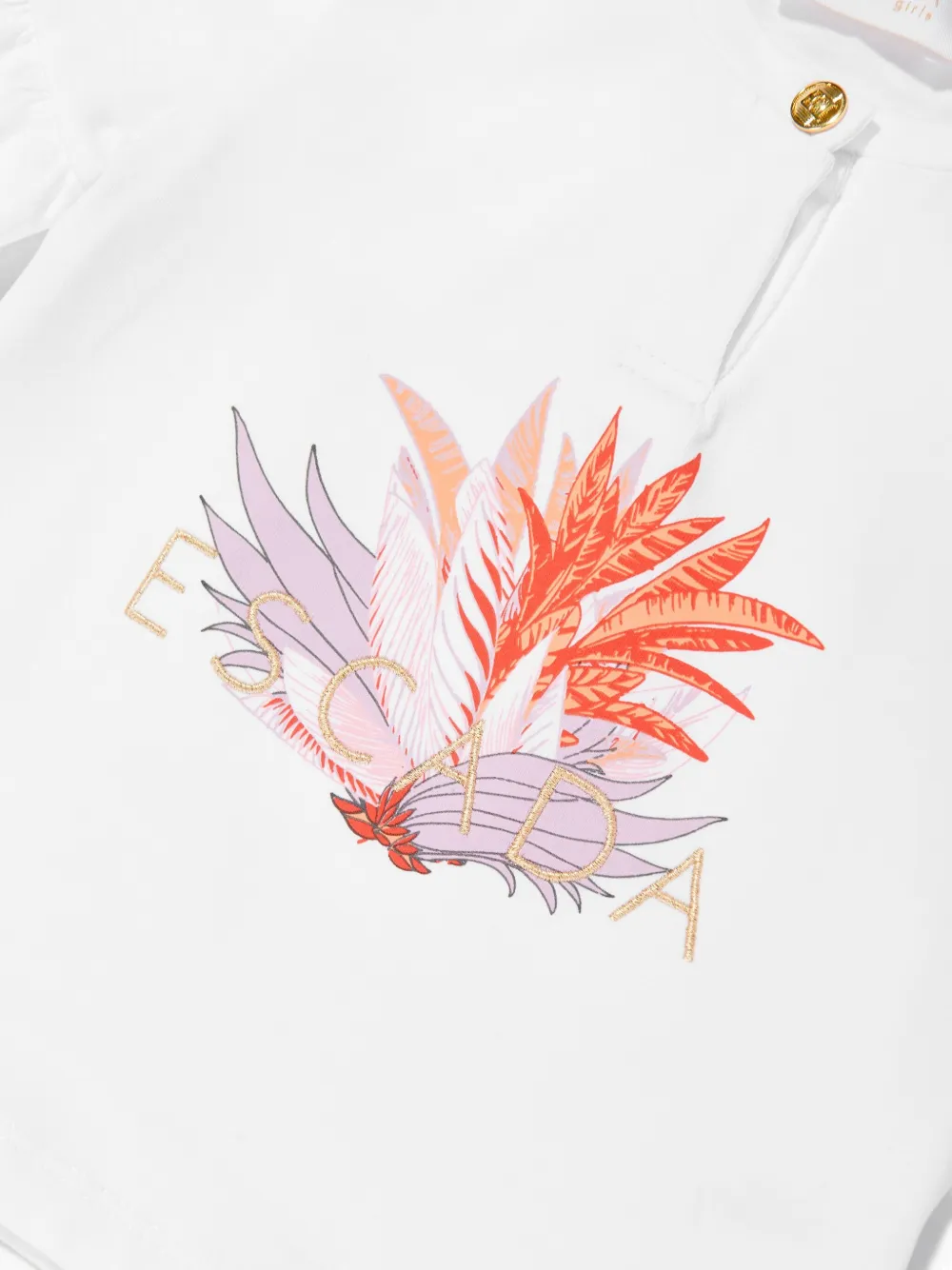 Escada Kids T-shirt a fiori | Top | Image 3