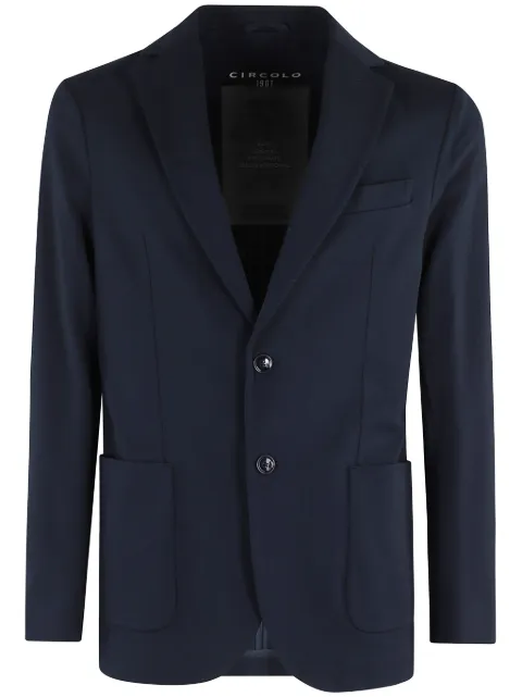 Circolo 1901 blazer con bolsillos de parche