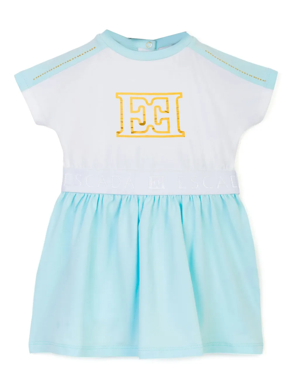 Escada Kids vestido de algodón | blanco | Image 1