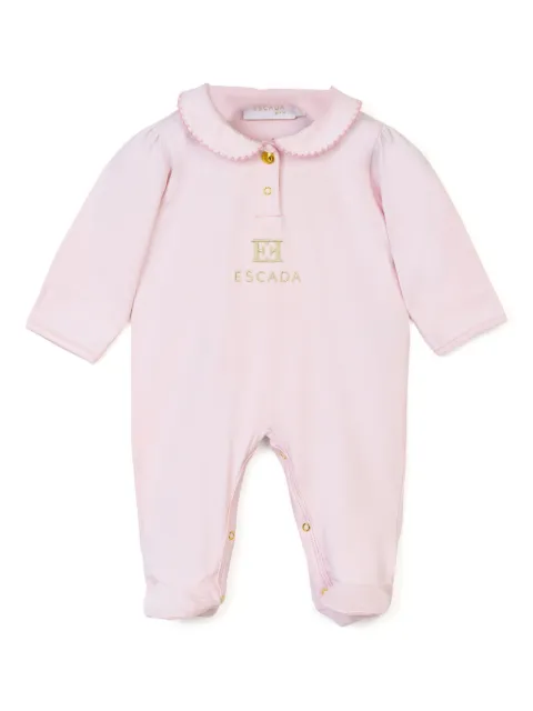 Escada Kids embroidered-logo babygrow