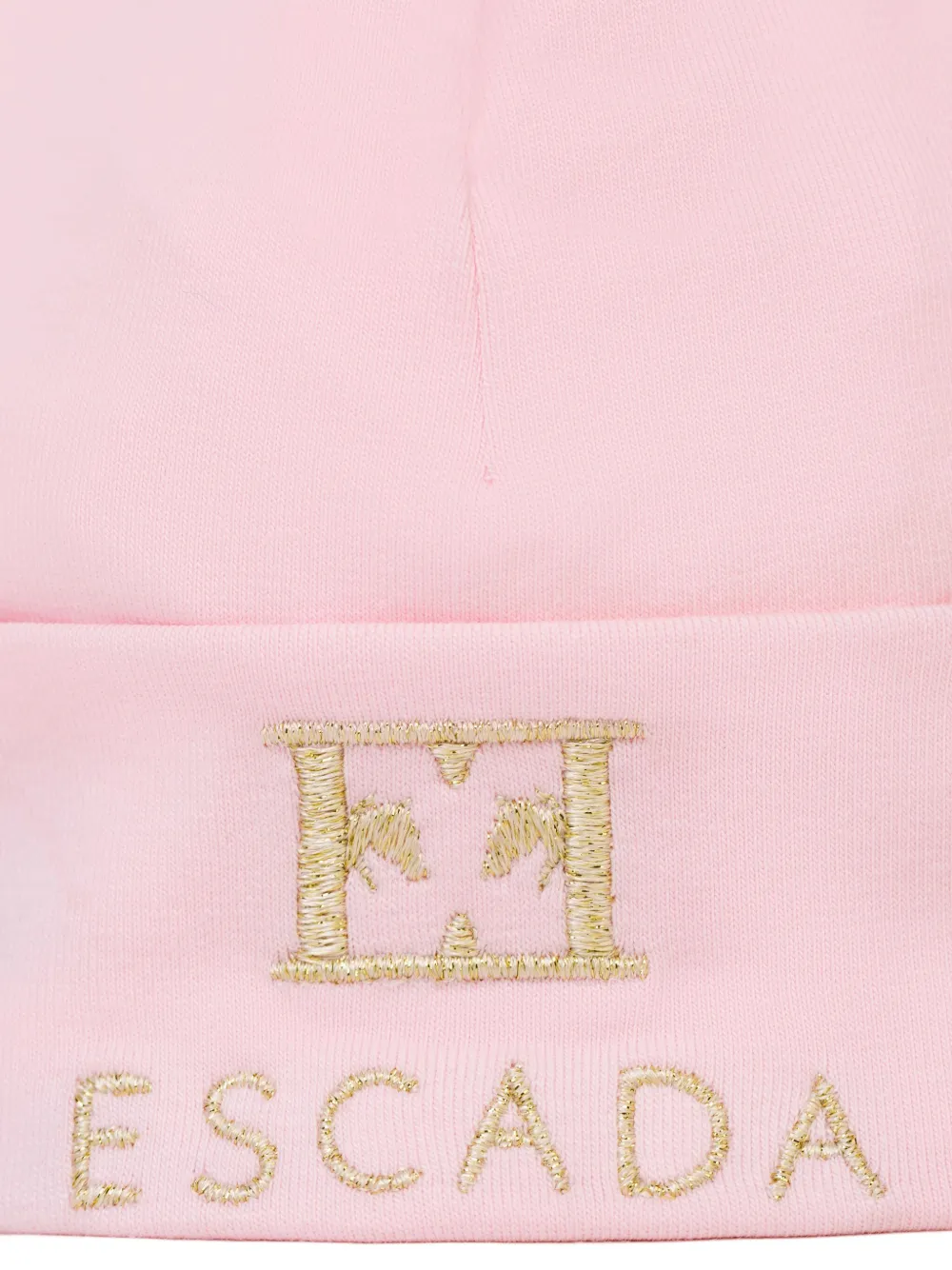 Escada Kids Muts met geborduurd logo Roze