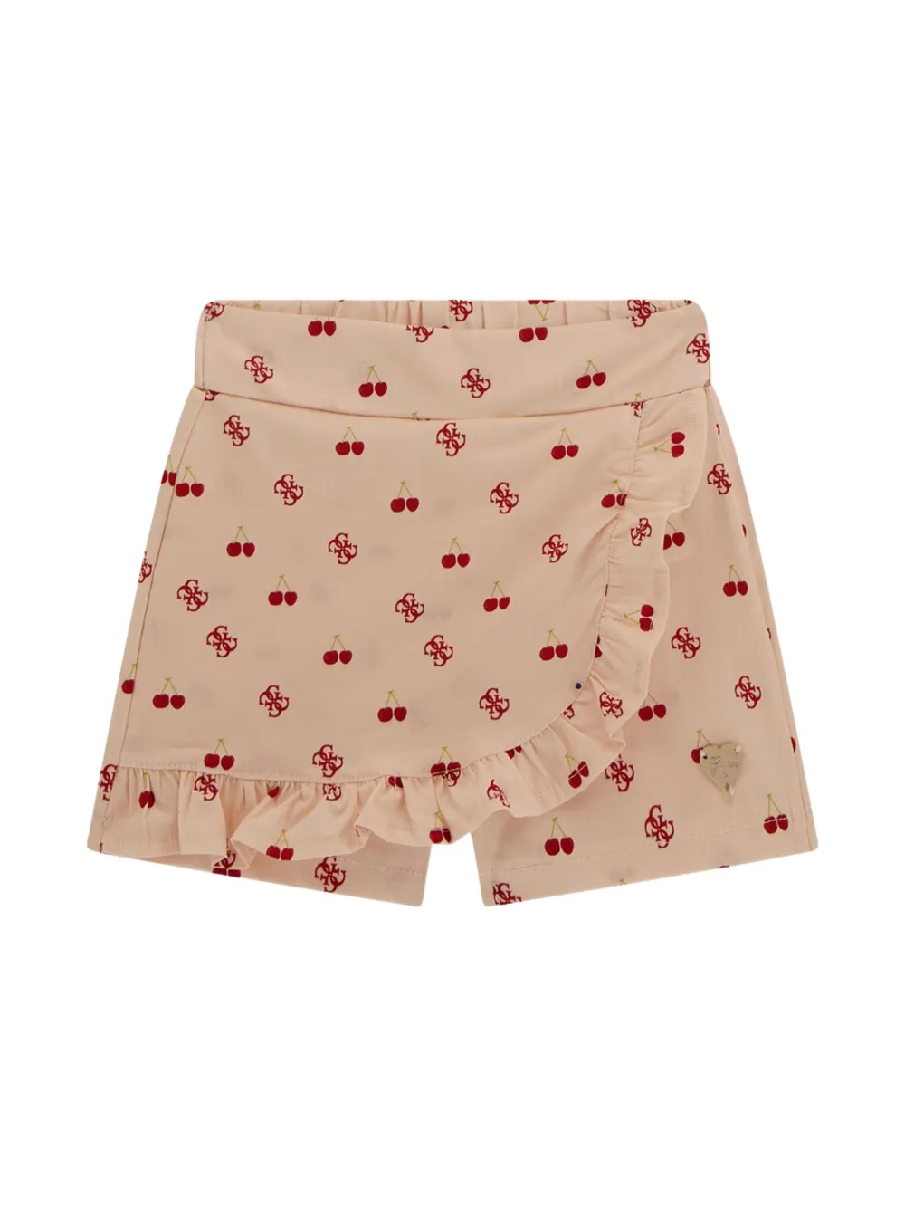 guess kids Shorts met print Roze