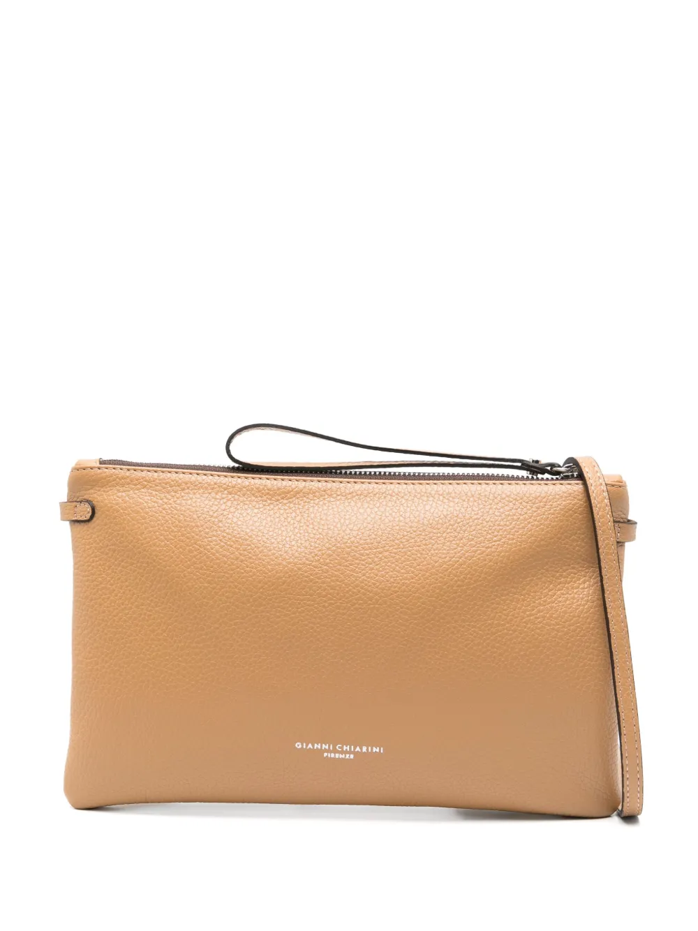 GIANNI CHIARINI Hermy clutch Beige