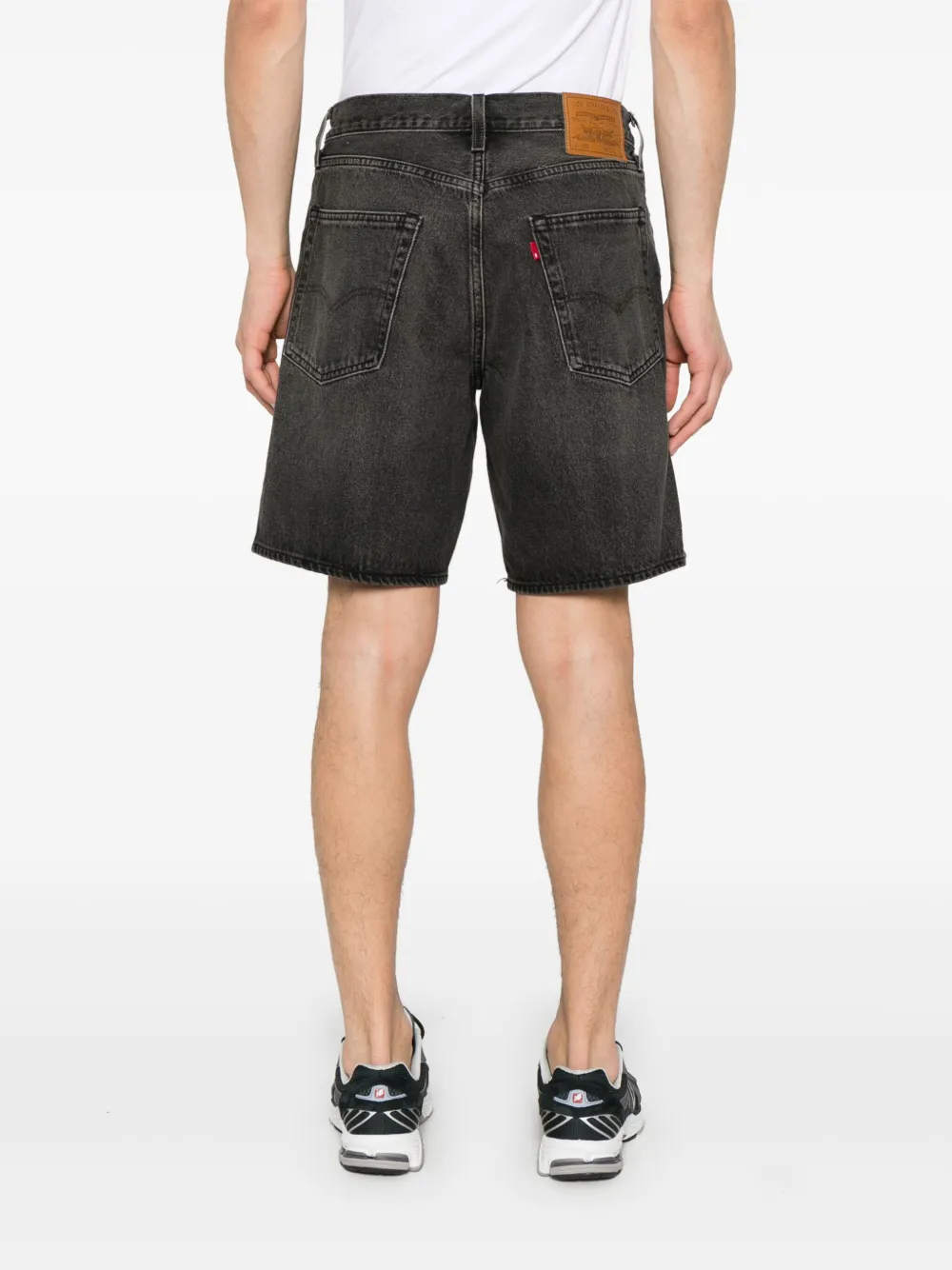 Levi's Premium 468 Loose 9" shorts Zwart