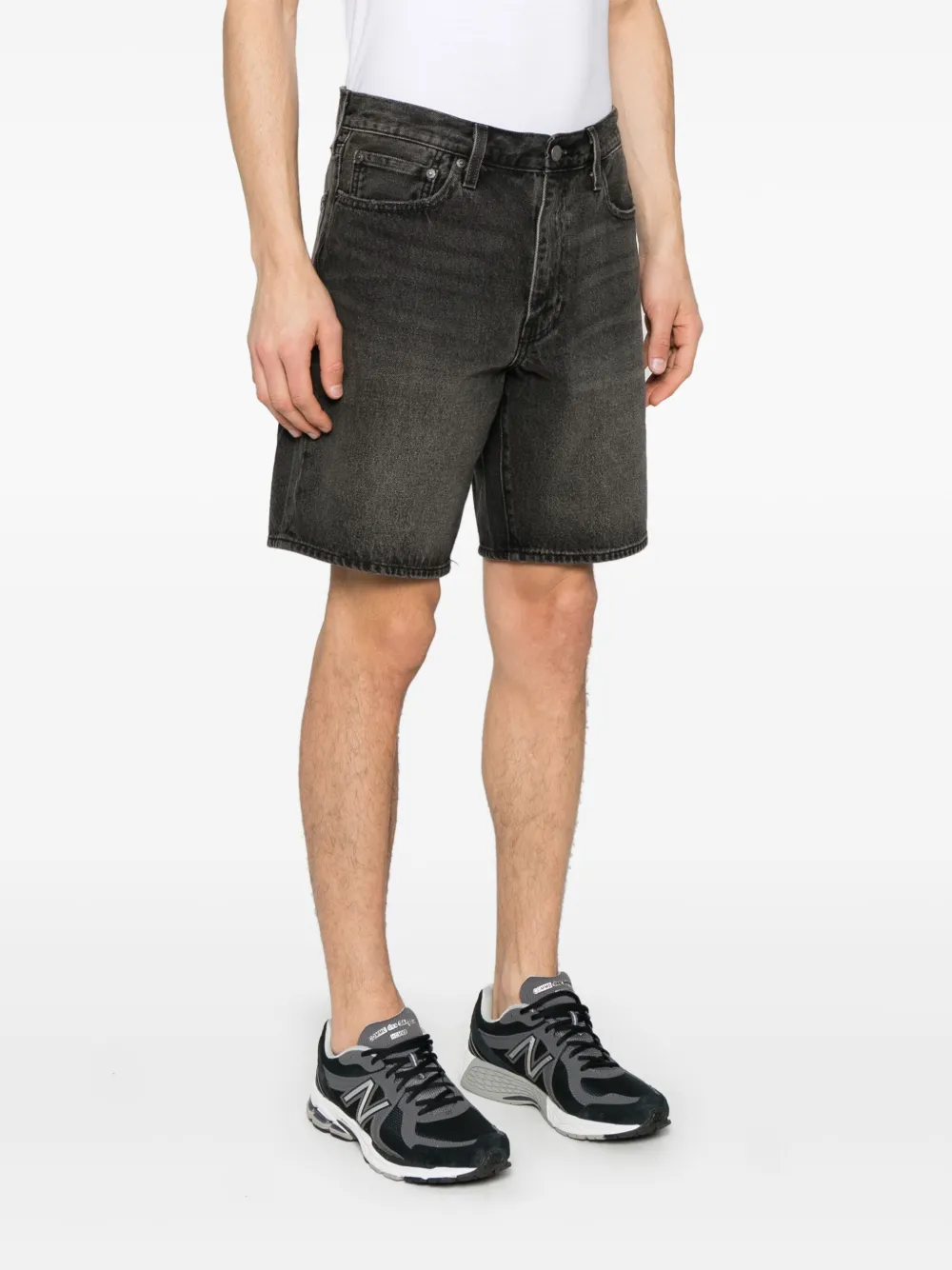 Levi's Premium 468 Loose 9" shorts Zwart