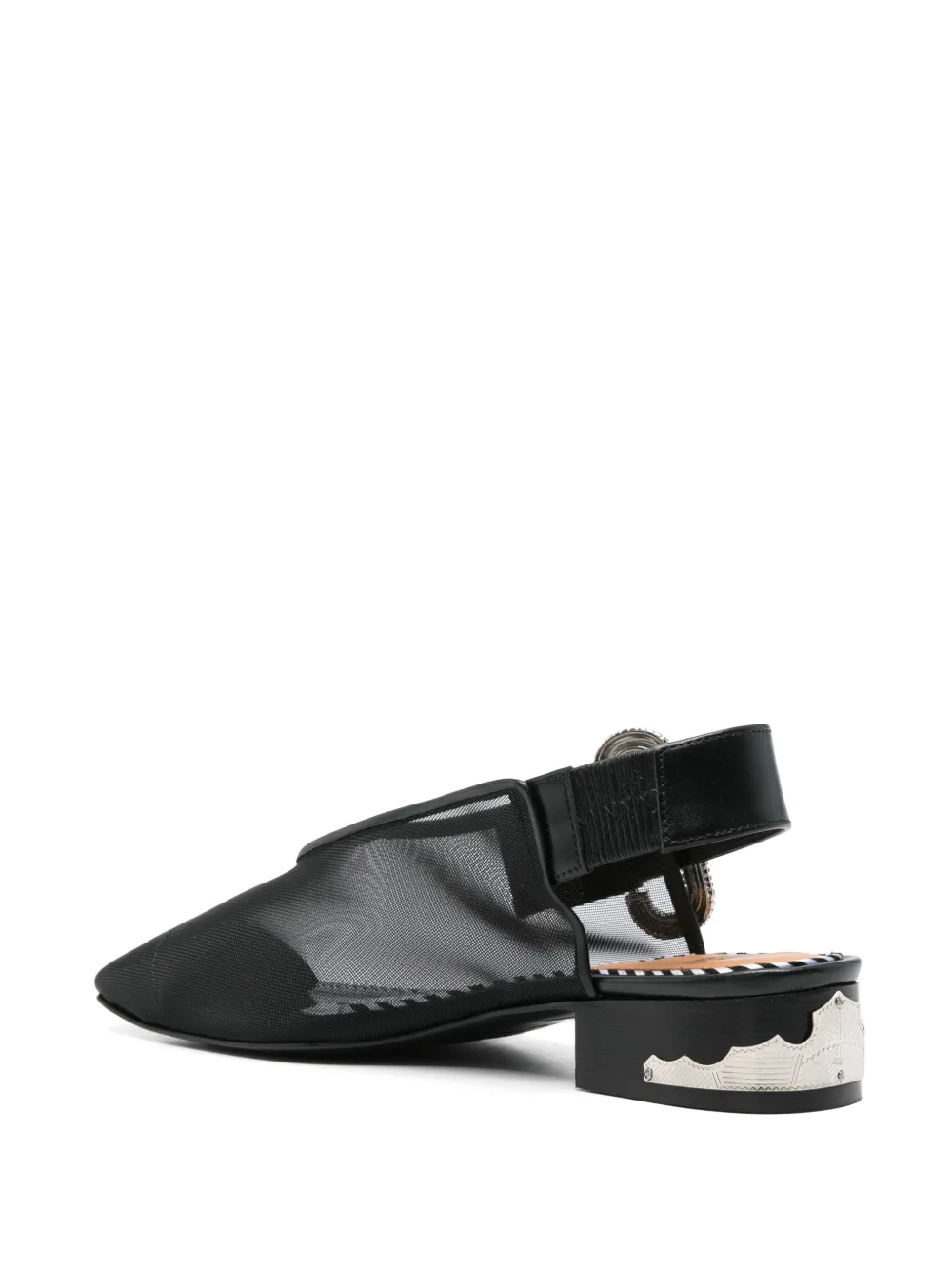 Toga Pulla Mesh pumps Zwart