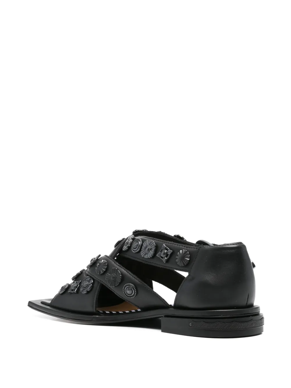 Shop Toga Cross-strap Sandals