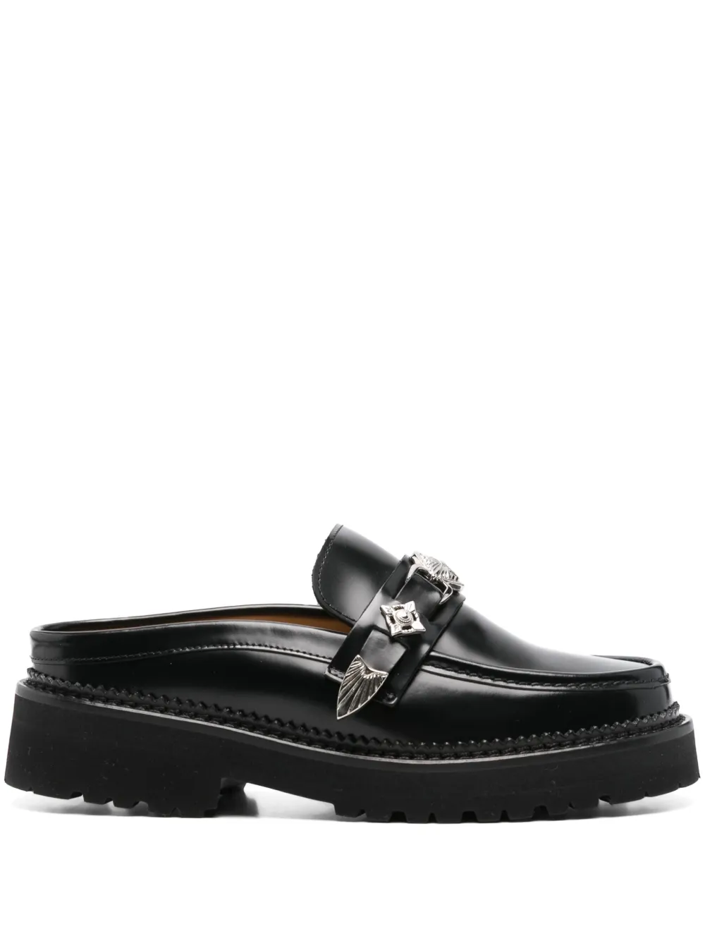 leather loafers