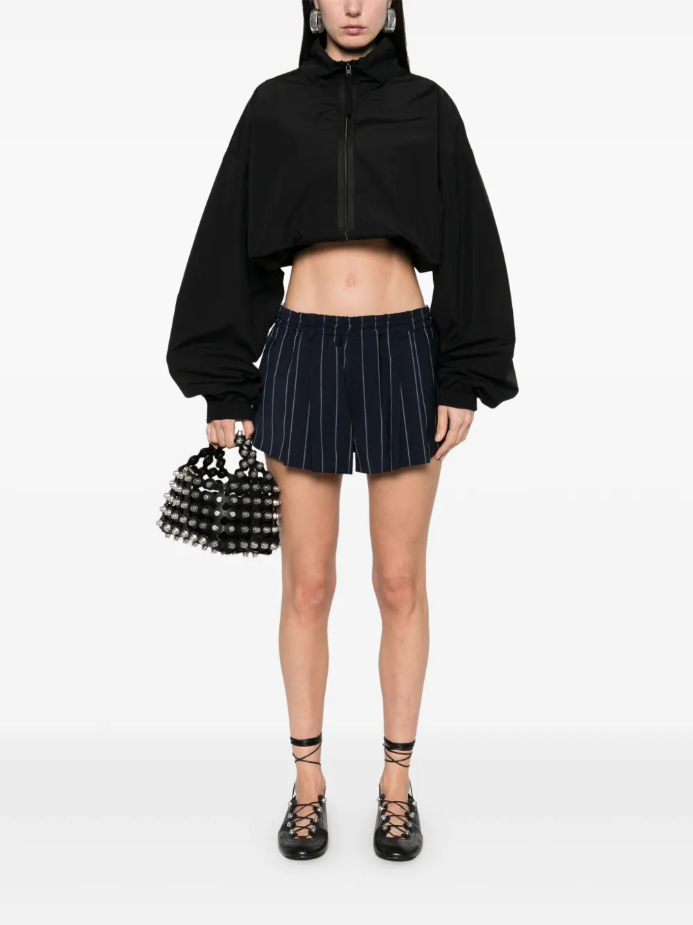 Alexander Wang bermudas con pinzas | Shorts | Image 2