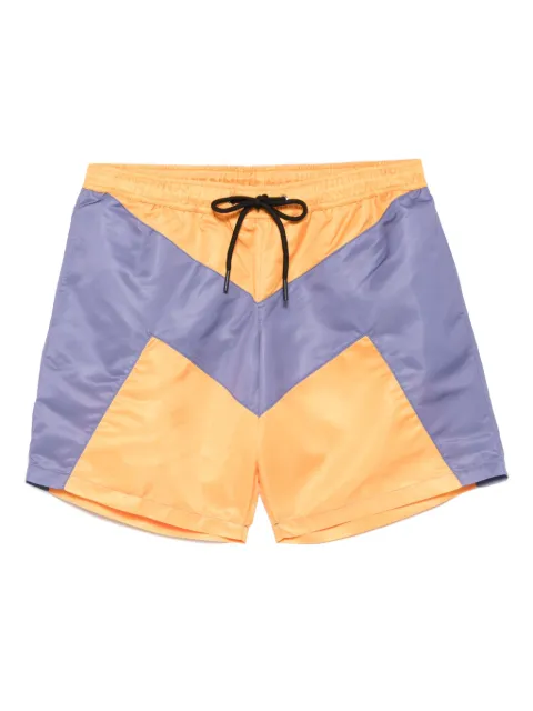 Mauna Kea logo-patch board shorts