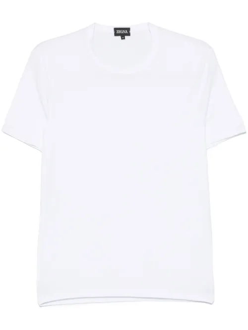 T-shirt à col ras de cou - Zegna - Modalova