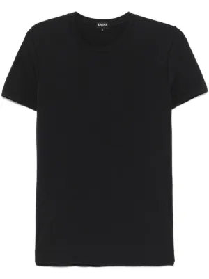 Prada Cotton T-shirt | Black | FARFETCH JO