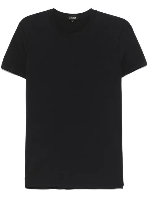 Zegna playera con cuello redondo