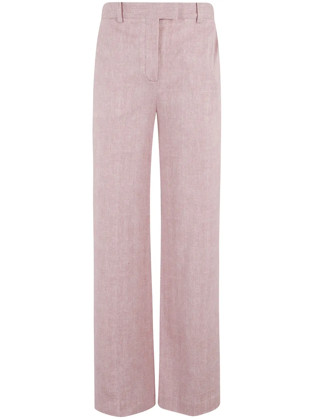 terracotta tailored trousers