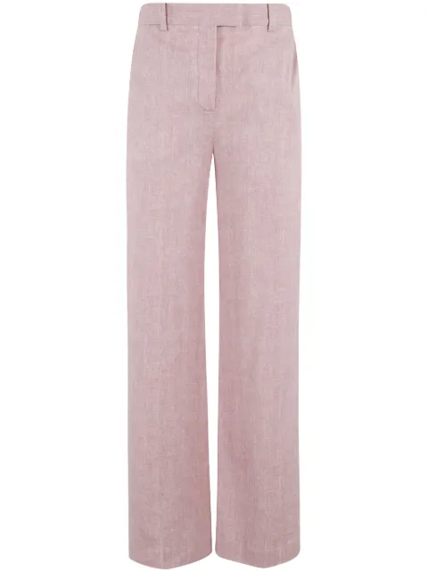 Circolo 1901 terracotta tailored trousers 