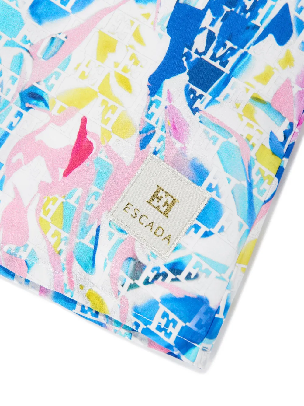 Escada Kids Batiste jurk Blauw
