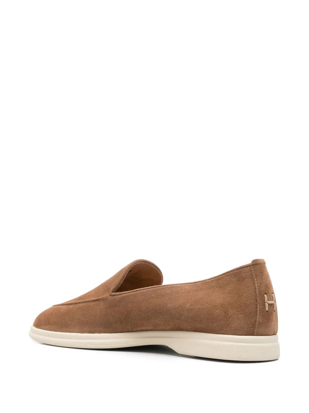 Henderson Baracco suede loafers Brown