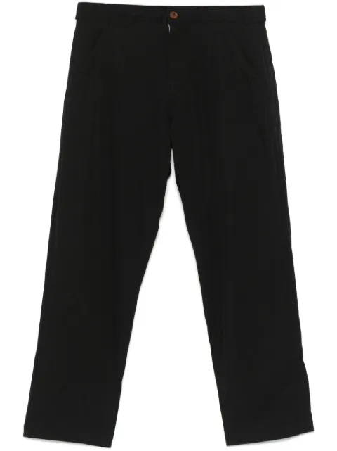 Comme Des Garçons Shirt pantalones con efecto lavado