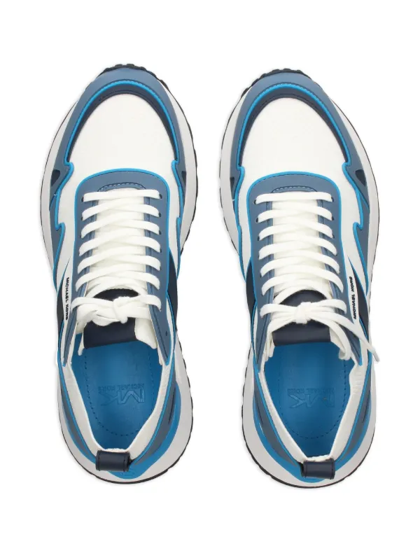 Michael Kors logo-print Sneakers Blue FARFETCH IN