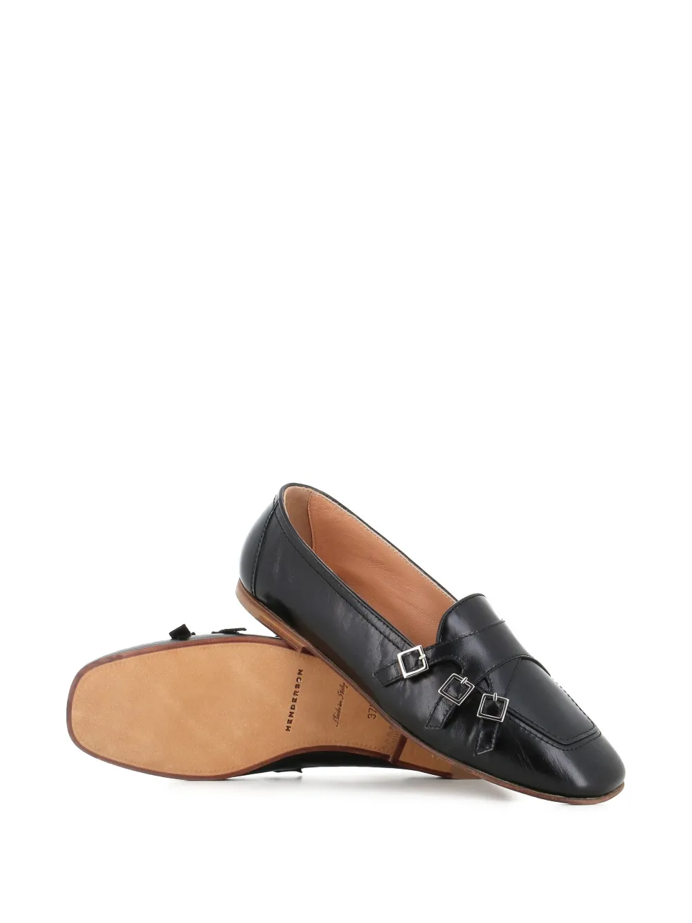 Henderson Baracco leather loafers Black