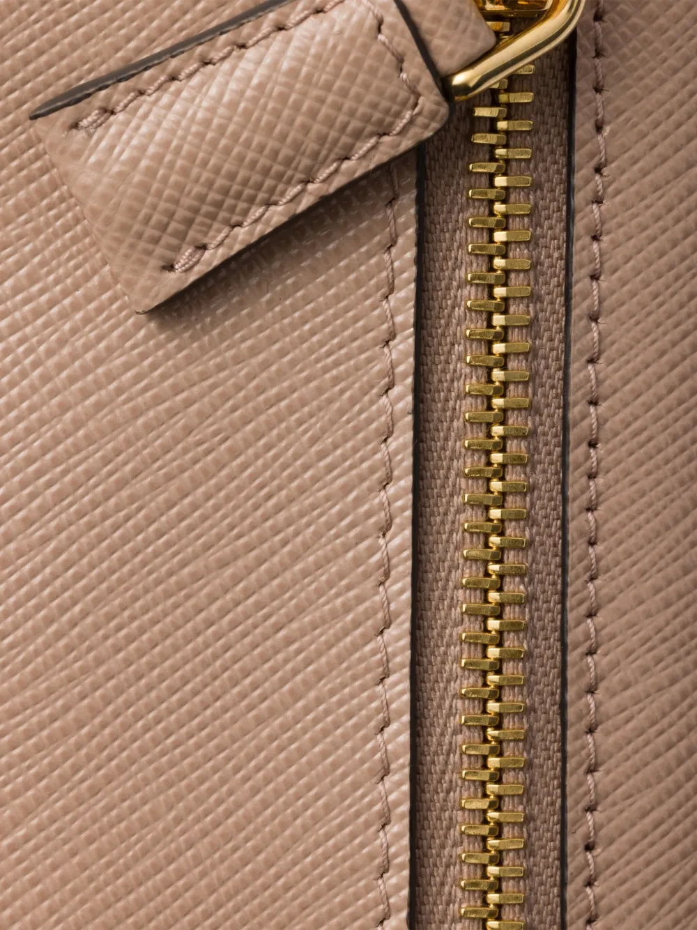 Prada Mini-tas van saffiano leer Roze