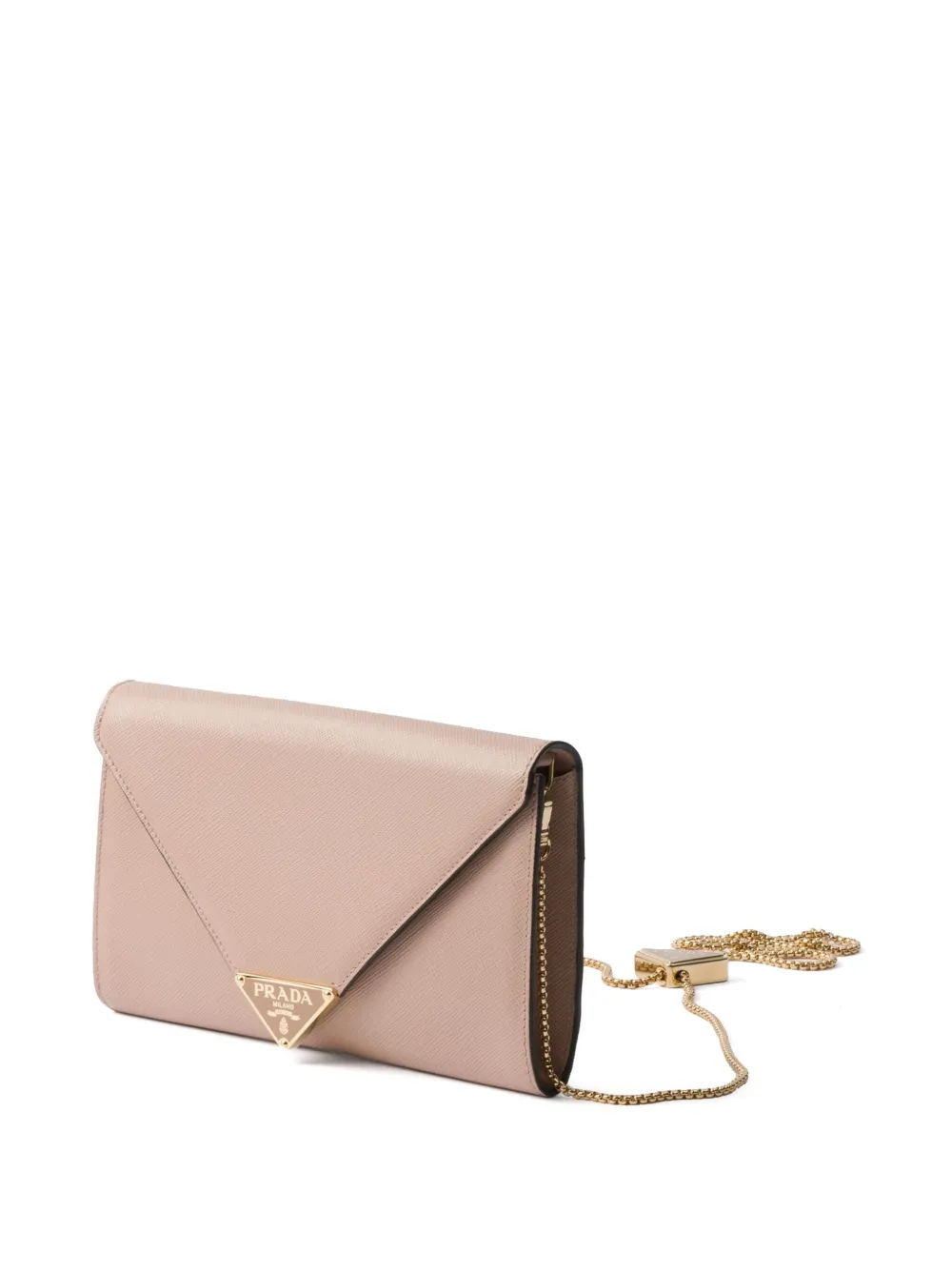 Prada Mini-tas van saffiano leer Roze