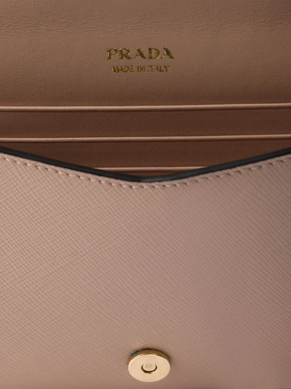 Prada Mini-tas van saffiano leer Roze