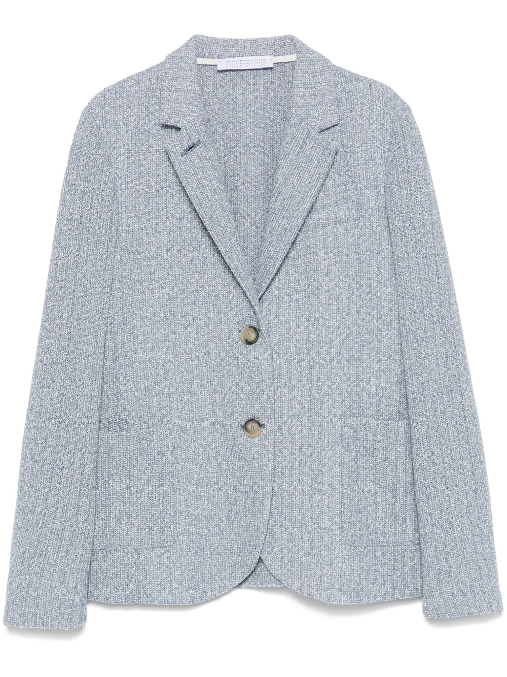 Harris Wharf London Blazer met enkele rij knopen Blauw