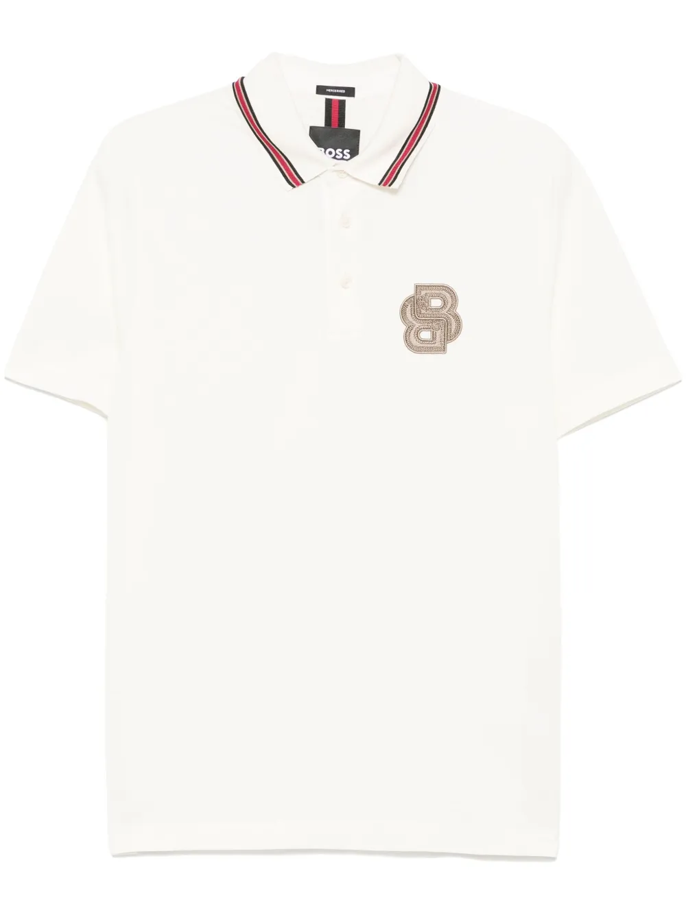 BOSS x Creation of the Gods cotton polo shirt – White
