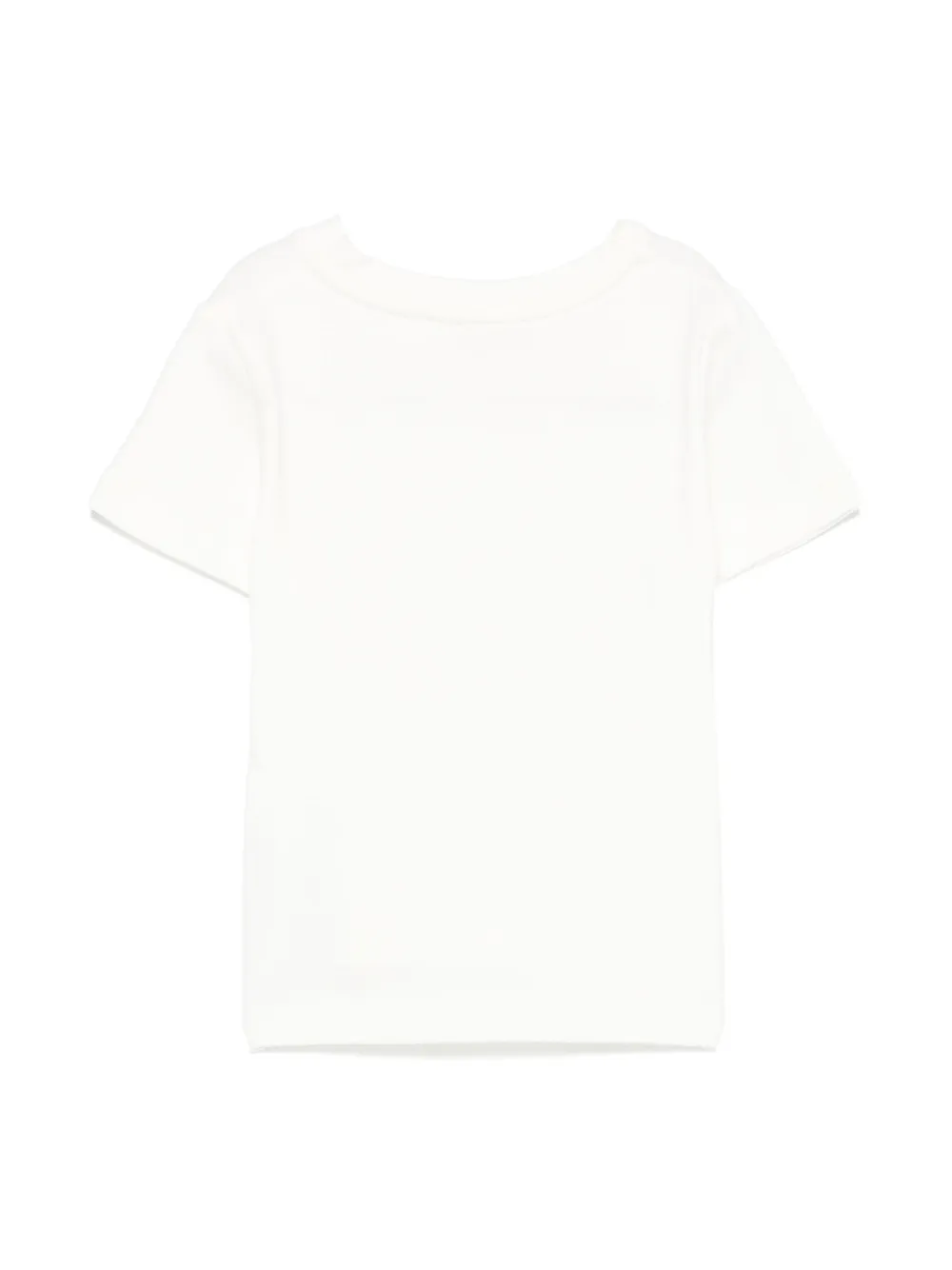 Miss Grant Kids boat neck t-shirt - Beige