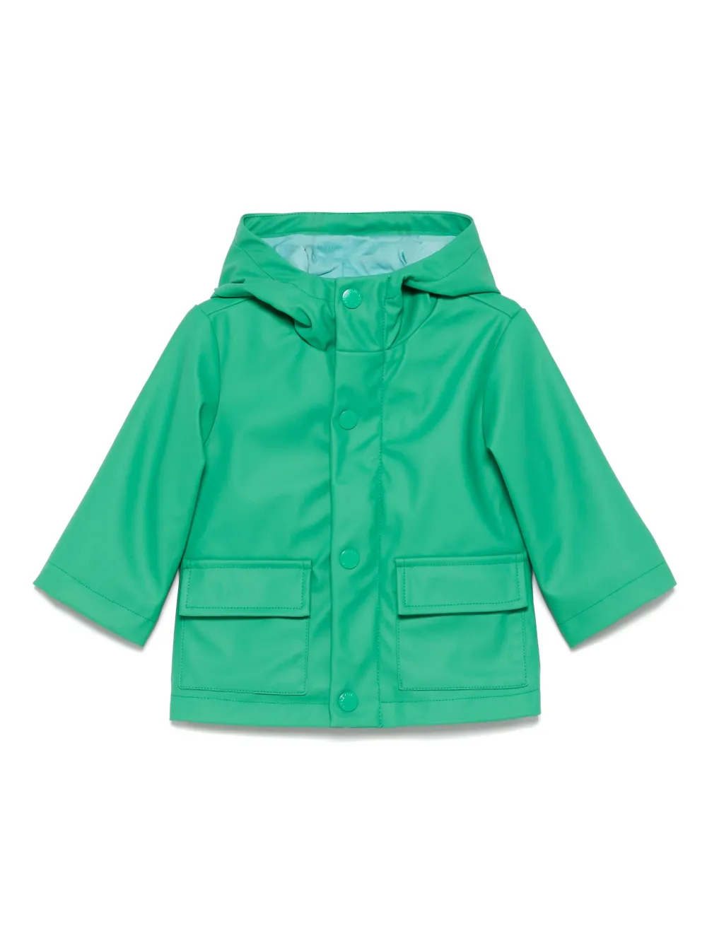 Stella McCartney Kids Regenjas met capuchon Groen