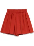 Merci wide-leg shorts - Red