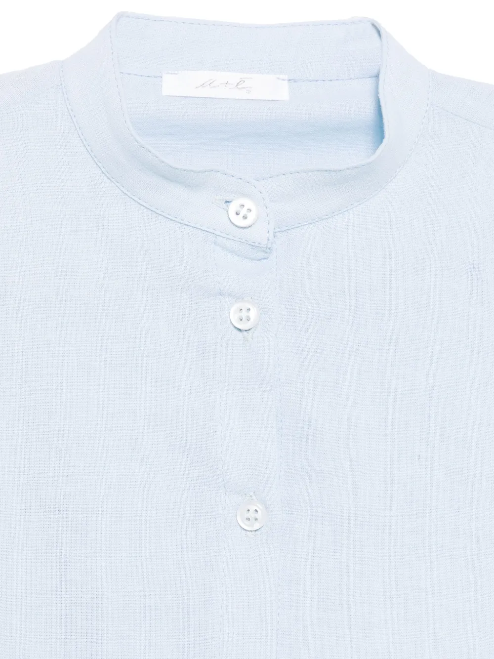 Miss Grant Kids Linnen shirt Blauw