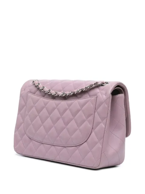 CHANEL Pre-Owned 2012 Jumbo Classic Lambskin Double Flap shoulder bag 6Q21TYPDTBDCPYU0 - 1