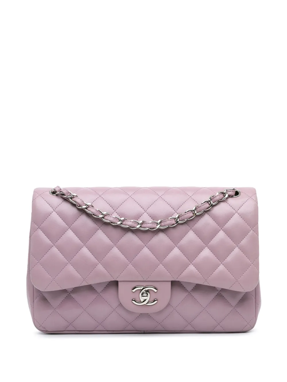 CHANEL Pre-Owned 2012 Jumbo Classic Lambskin Double Flap shoulder bag | Image 1
